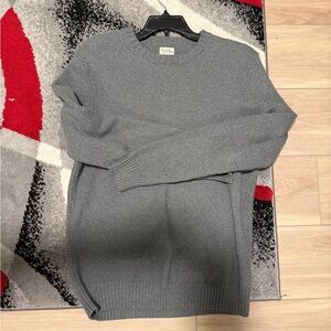 J. Crew Men's Gray Crewneck Sweater